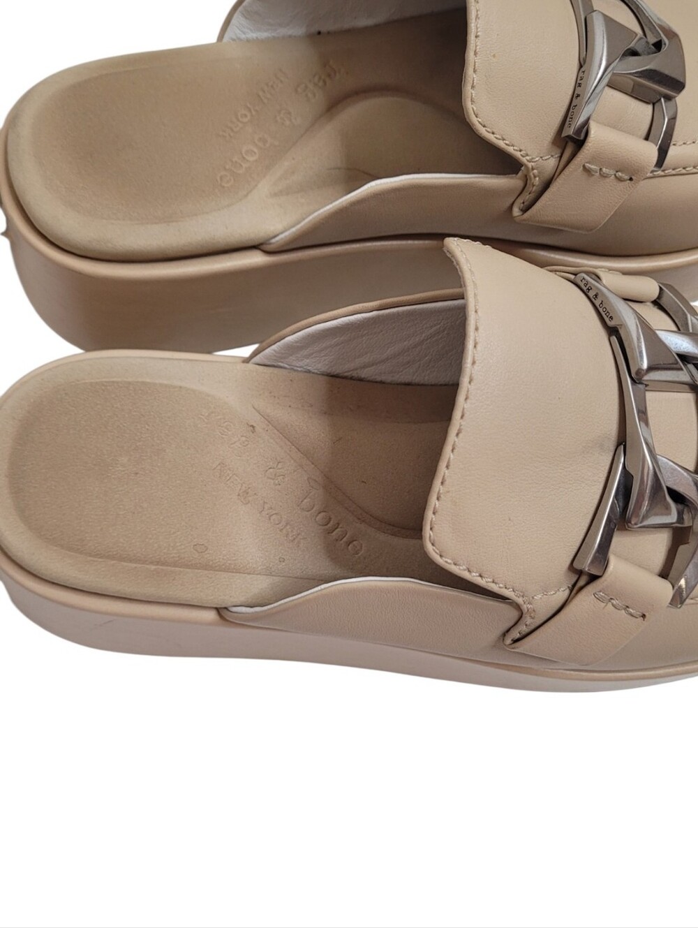 Rag & Bone Logan Loafer Leather Size 38 Women's 8 - Picture 3 of 10